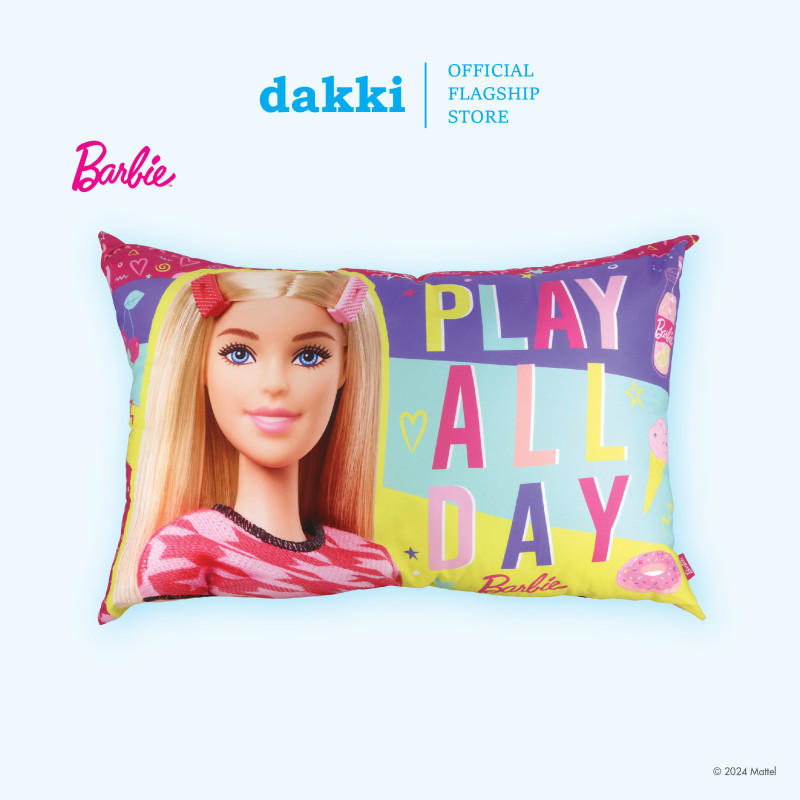 Dakki 20 x30 Barbie Play King Pillow