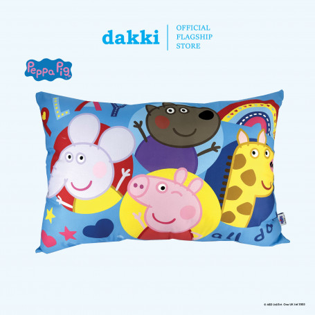 Dakki 20"x30" Peppa Day King Pillow